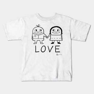 Love - text Kids T-Shirt